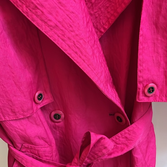 British Mist vintage trench coat size 7/8 - Picture 8 of 16